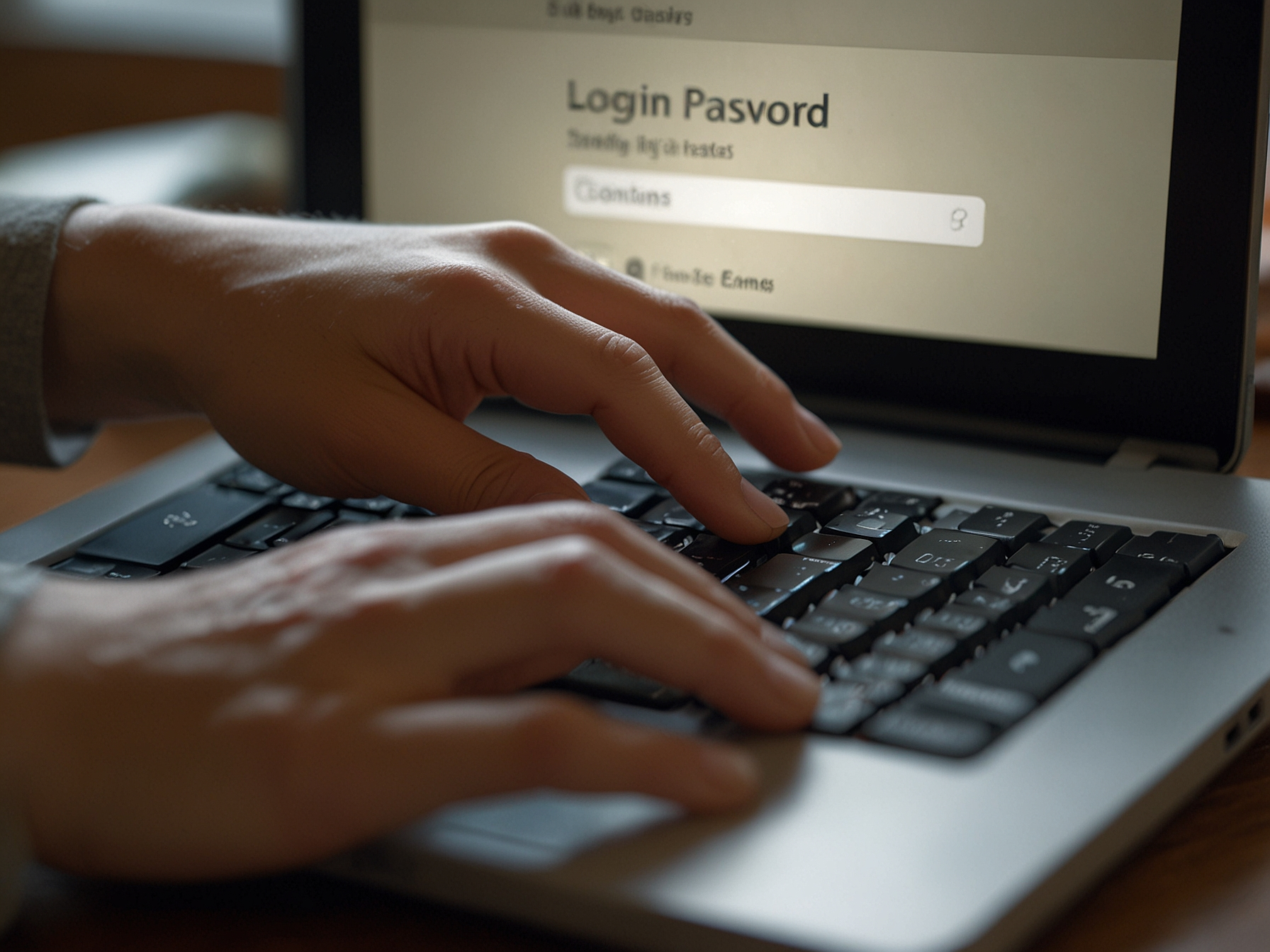 Login Hinweis Banner